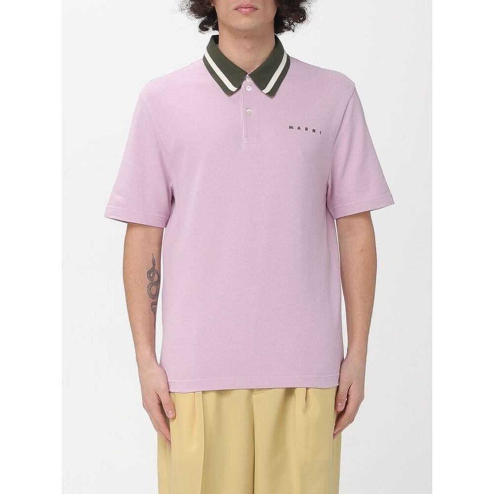 Marni Polo Shirt Men Pink